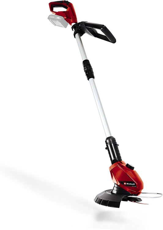 👉 Akku-Rasentrimmer 18V – Leistungsstarker Li-Ion Trimmer mit 8500 U/min, dreh- & neigbarem Motorkopf, Flowerguard, ohne Akku & Ladegerät
